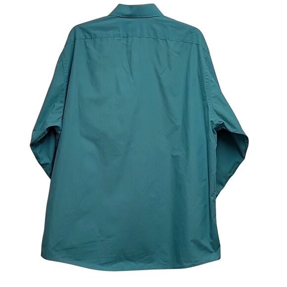 Arrow Mens Wrinkle Free Long Sleeved Button Front and Cuff Dress Shirt Size XXL - Picture 2 of 10